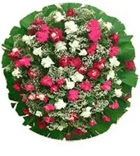 Coroa de Flores de Rosas