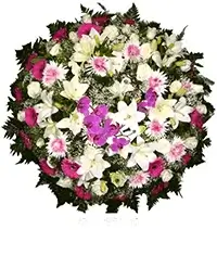 Coroa de Flores Super-Luxo  3